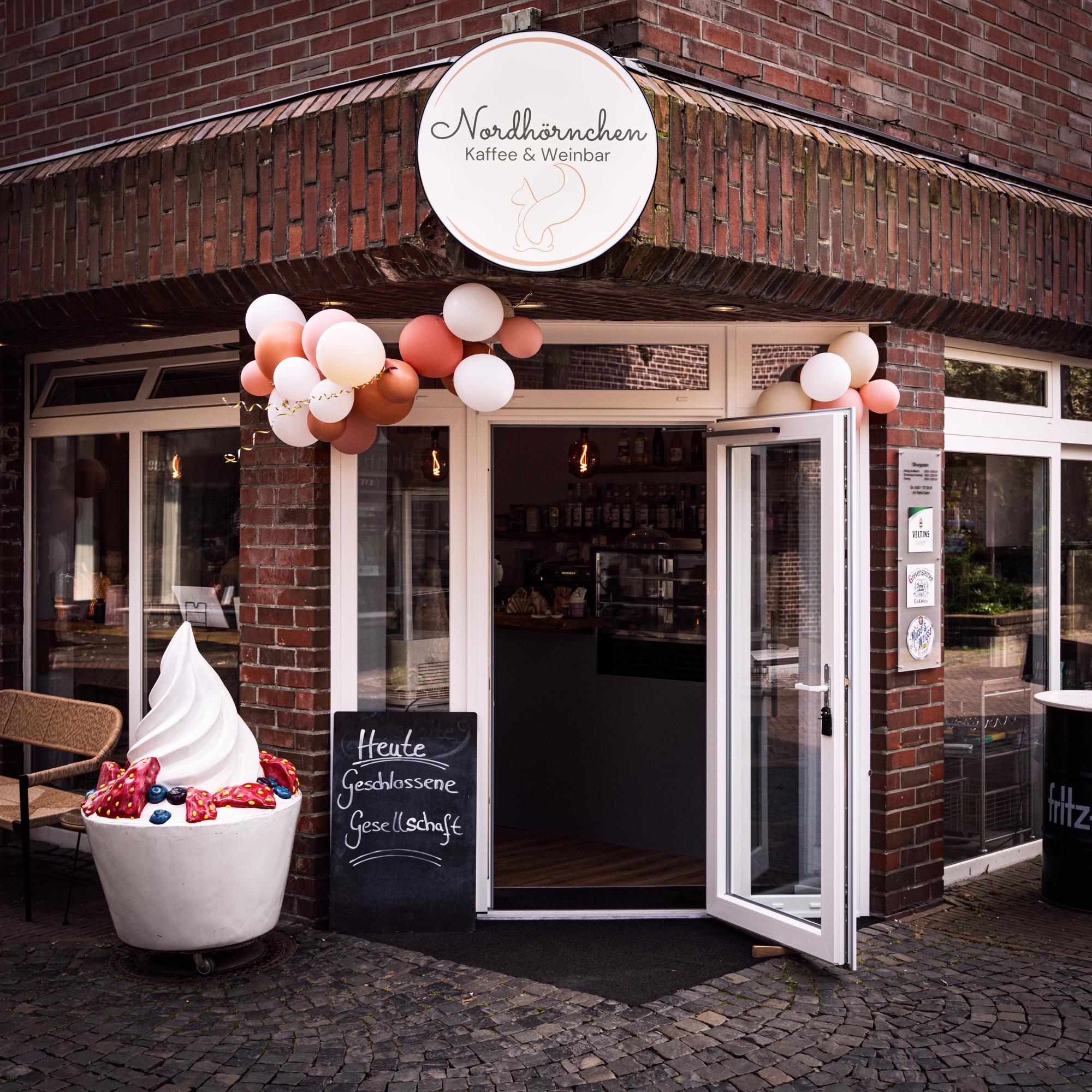 Café Nordhörnchen bekommt ein neues Zuhause.